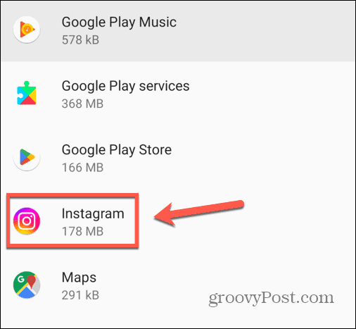instagramová aplikácia pre Android