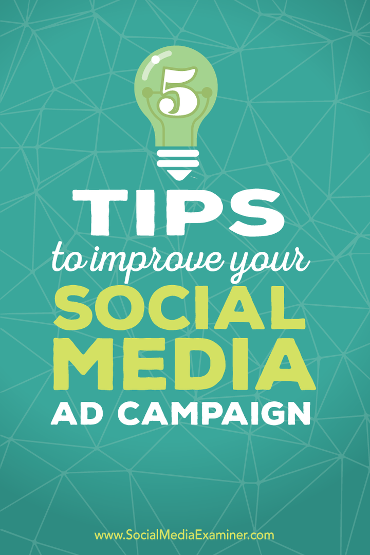 tipy na zlepšenie reklamných kampaní na sociálnych sieťach