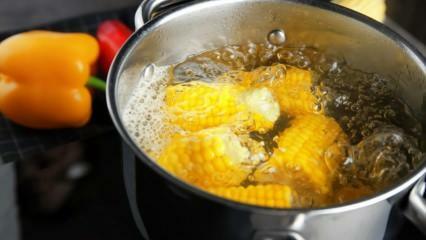 Ako urobiť čo najjednoduchšiu varenú kukuricu? Metódy triedenia varenej kukurice
