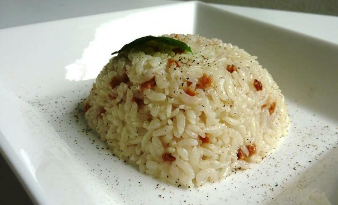 Ako urobiť najjednoduchší pilaf s maslovou ryžou? Recept s maslovou ryžou, ktorá vonia ako mňam