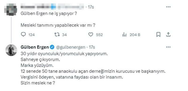 Odpoveď Gülbena Ergena 