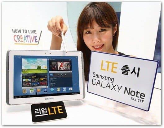 Samsung Galaxy Note 10.1 dostane verziu LTE, iba v Kórei