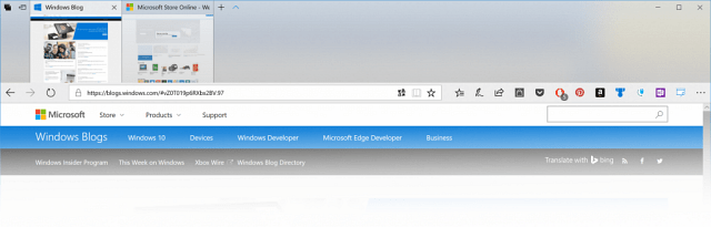 Vylepšenia Microsoft Edge