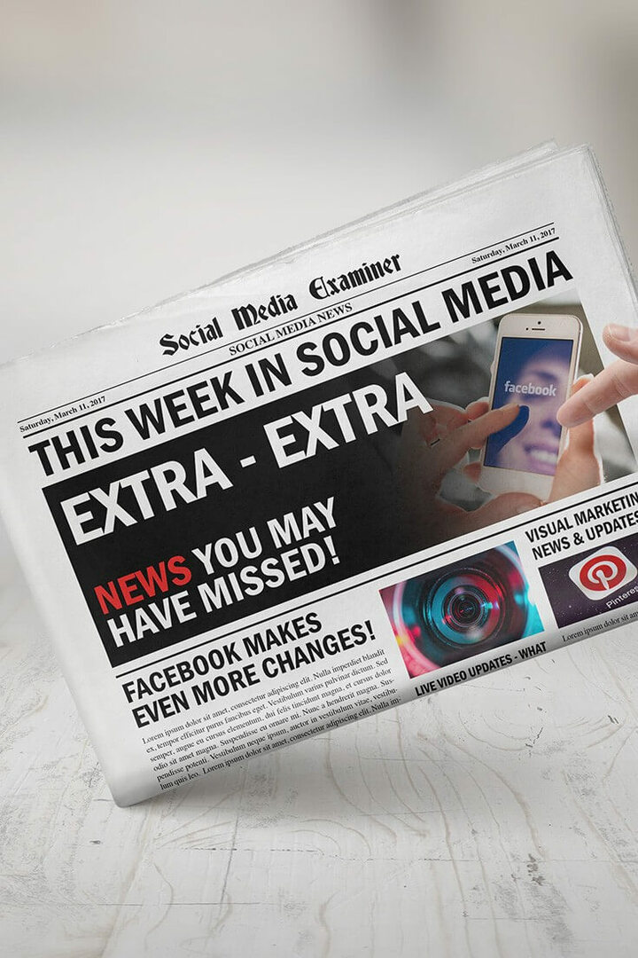 Celosvetovo sa šíri deň Facebook Messenger: Tento týždeň v sociálnych médiách: prieskumník sociálnych médií