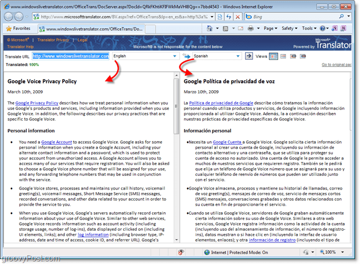Ako prekladať text v dokumentoch Microsoft Office 2010