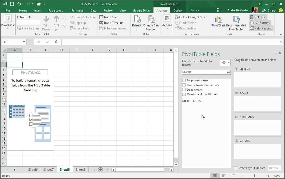 Ako vytvoriť kontingenčnú tabuľku v Microsft Excel