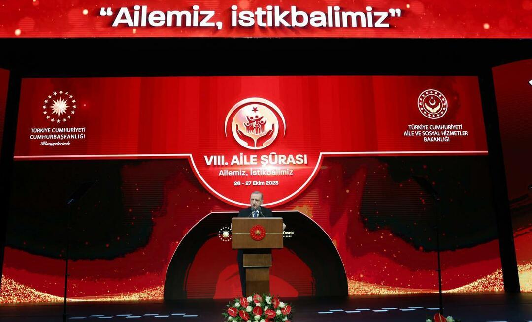 Recep Tayyip Erdoğan hovoril o rodine v storočí Turecka: Rodina je posvätná štruktúra, nemôžeme ju poškodiť