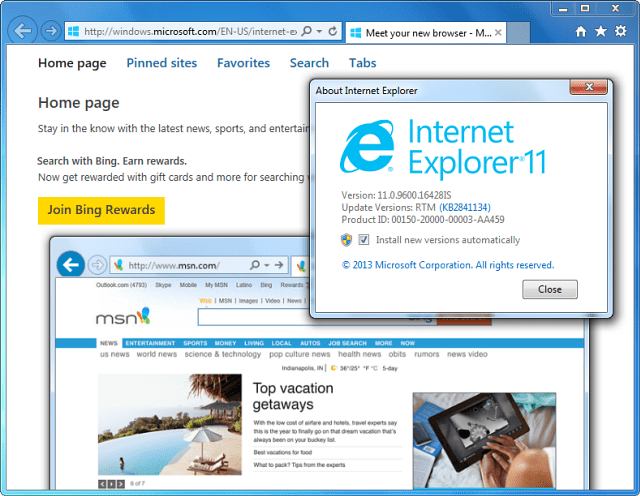 Internet Explorer 11 je teraz k dispozícii pre Windows 7