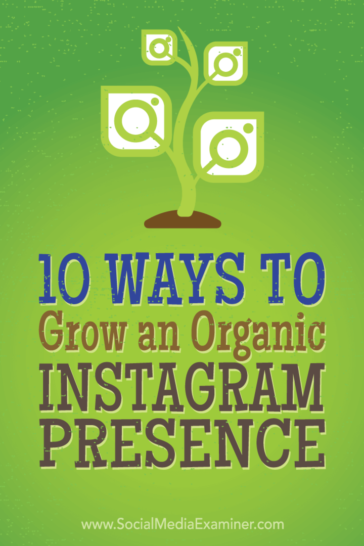 Tipy na 10 taktík, ktoré najlepší marketéri zvykli organicky získavať viac sledovateľov Instagramu.
