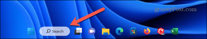 ikona vyhľadávania v systéme Windows 11