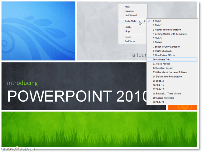 otvorené powerpointové prezentácie 2010 bez powerpointového