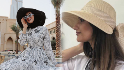 2019 modely plážových klobúkov v letnej sezóne