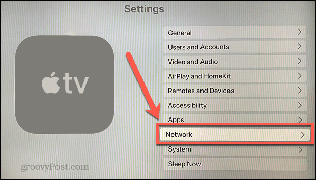 ponuka siete Apple TV