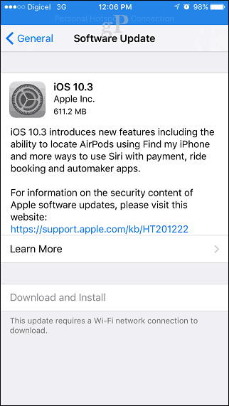 Apple iOS 10.3 - Mali by ste upgradovať a čo obsahuje?