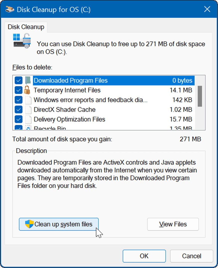 Vyčistenie disku odstráňte dočasné súbory v systéme Windows 11