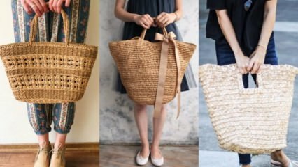 Posledná obľúbená móda: Straw bag bag trend