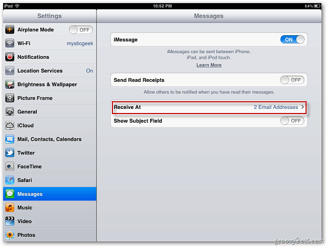 Apple iOS 5: Udržujte synchronizáciu iMessages medzi iPhone a iPad