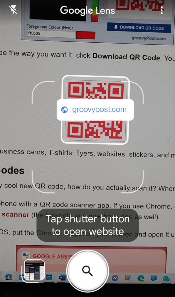 Naskenujte QR kódy v systéme Android