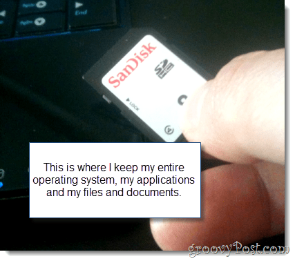  linux na flash karte