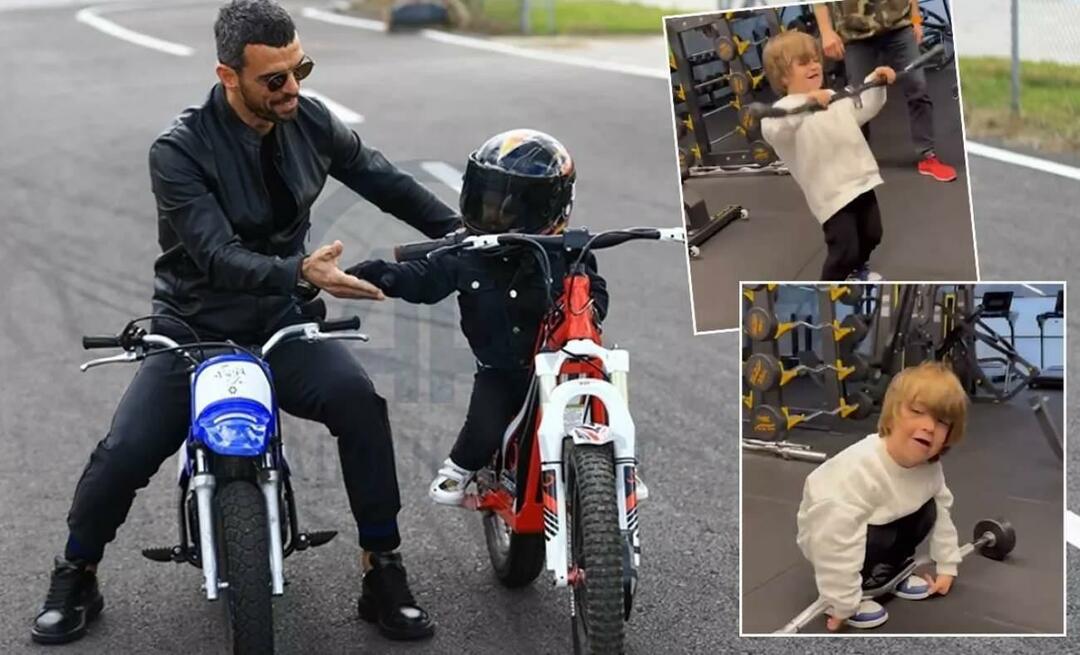 4-ročný syn Kenana Sofuoğlu Zayn opäť prekvapil