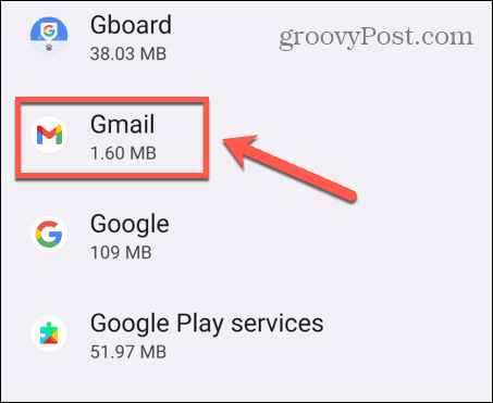 aplikácia gmail pre Android