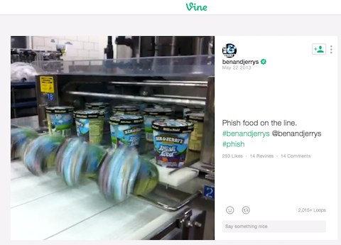 ben a jerry vine