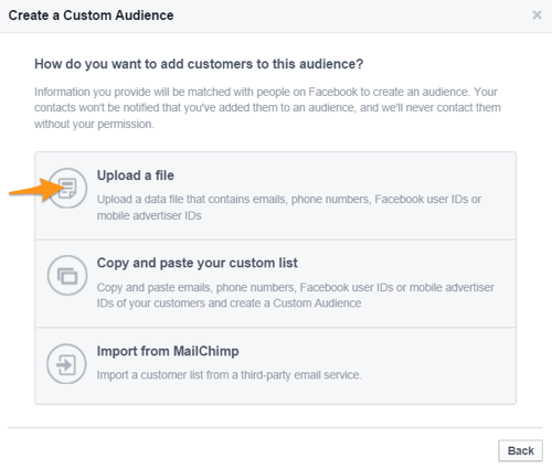 facebook vytvoriť vlastné publikum