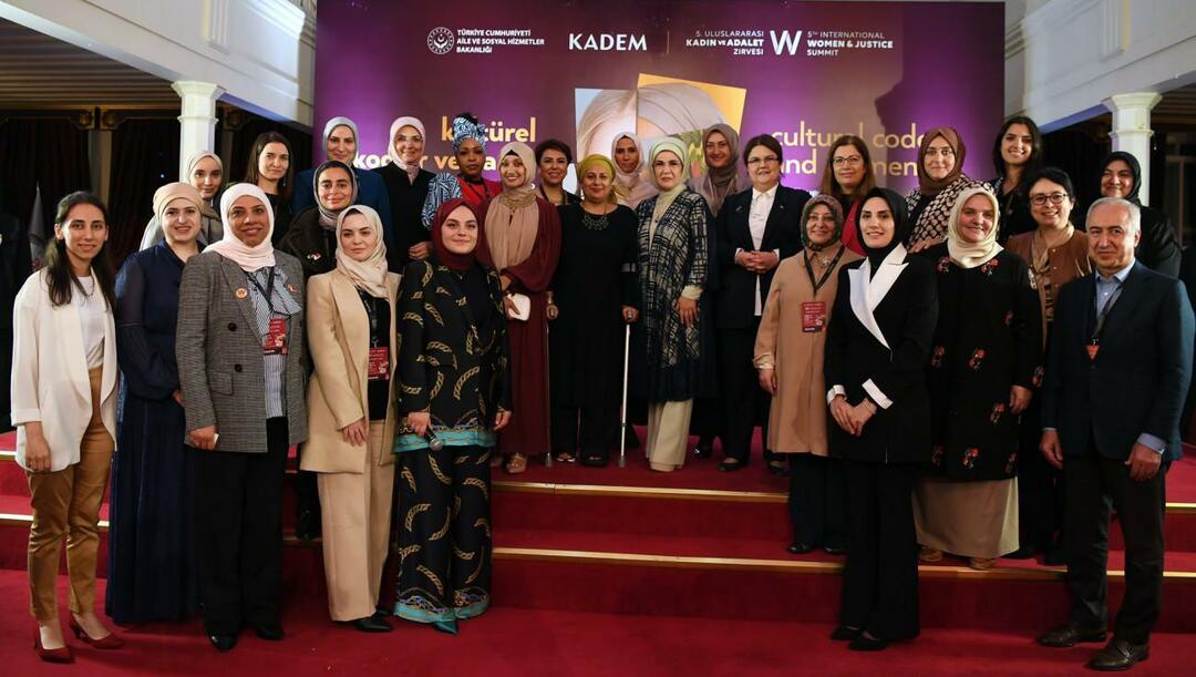 Emine Erdoğan vystúpila na Medzinárodnom samite žien a spravodlivosti, zástupcovia mimovládnych organizácií