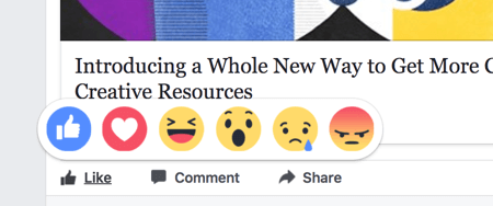 Reakcie Facebooku ovplyvňujú vaše hodnotenie obsahu o niečo viac ako lajky.