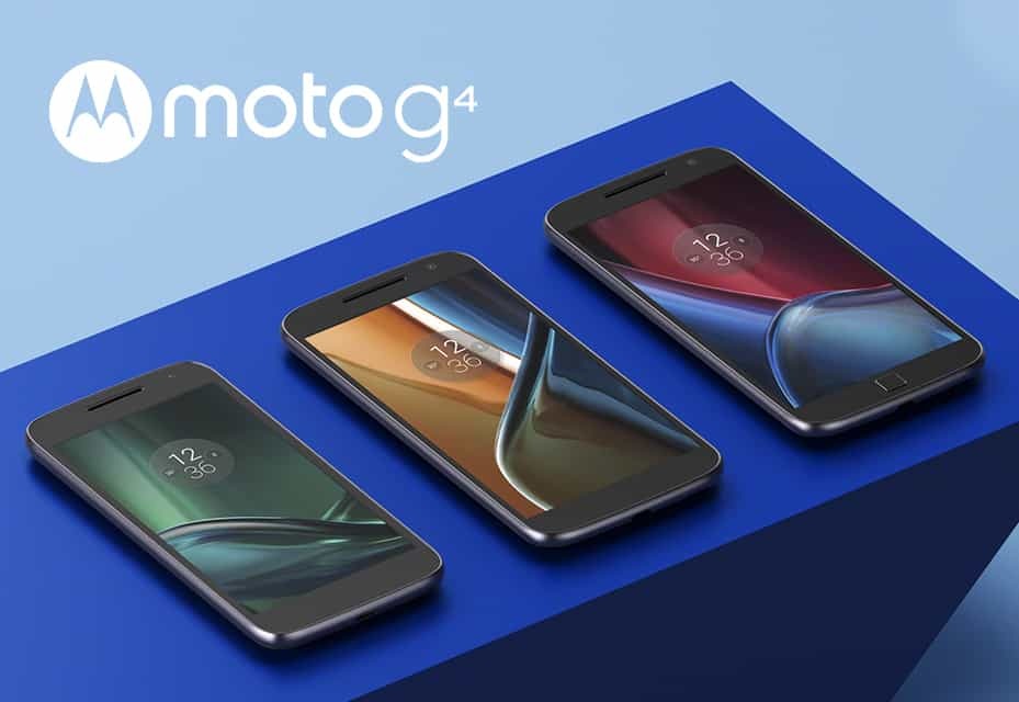 Spoločnosť Motorola predstavuje tri nové smartfóny Moto G4