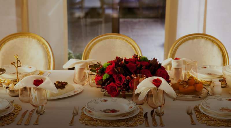 Dekorácie na stôl Iftar