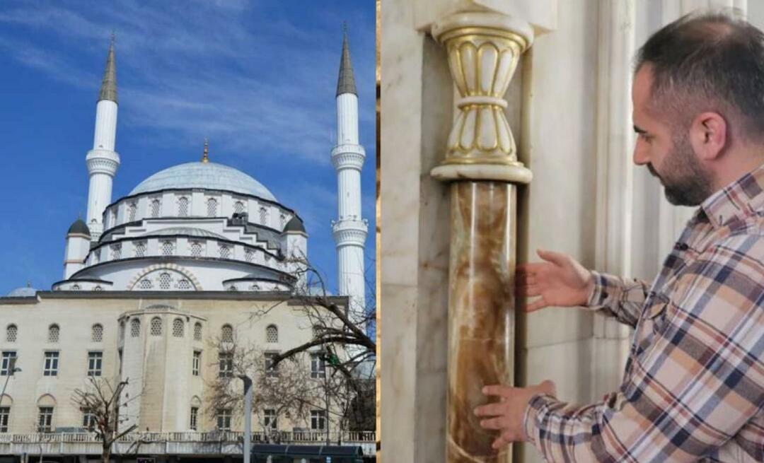 Mešitu Izzet Pasha v Elazig nezasiahli vďaka jej balančným stĺpom 3 zemetrasenia!