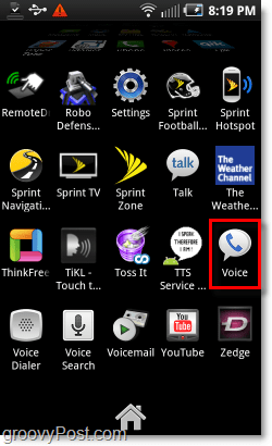 Spustite službu Google Voice v systéme Android