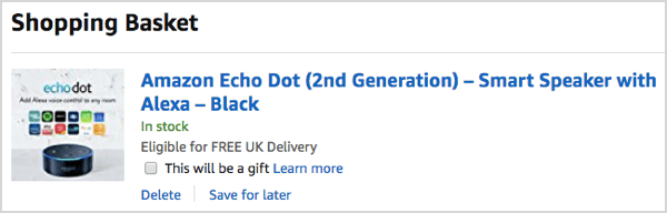 Echo Dot spoločnosti Amazon bol na Vianoce 2017 najpredávanejším produktom.