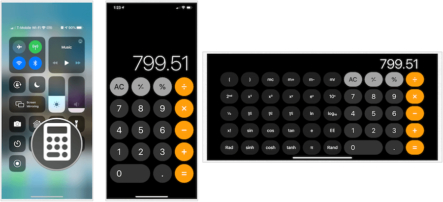 Kalkulačky pre iPhone
