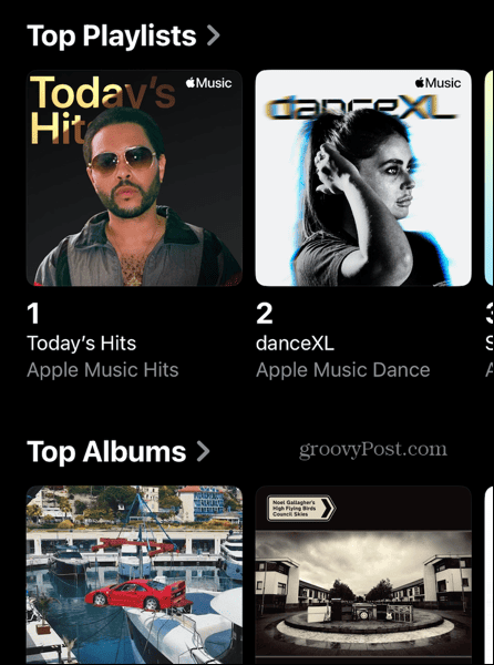 Apple hudobné rebríčky top zoznamy skladieb
