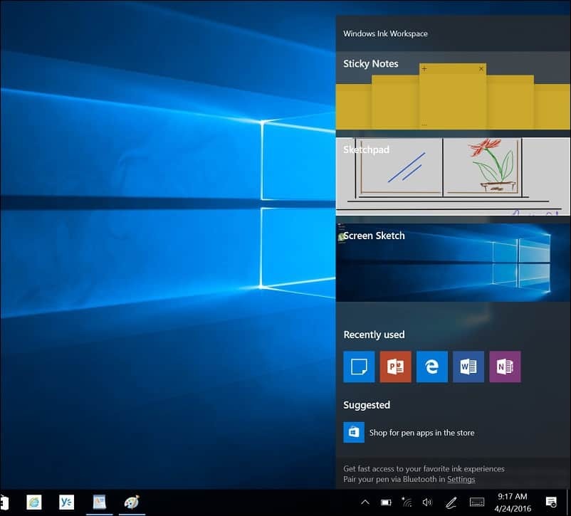 Začíname s funkciou atramentu Windows 10