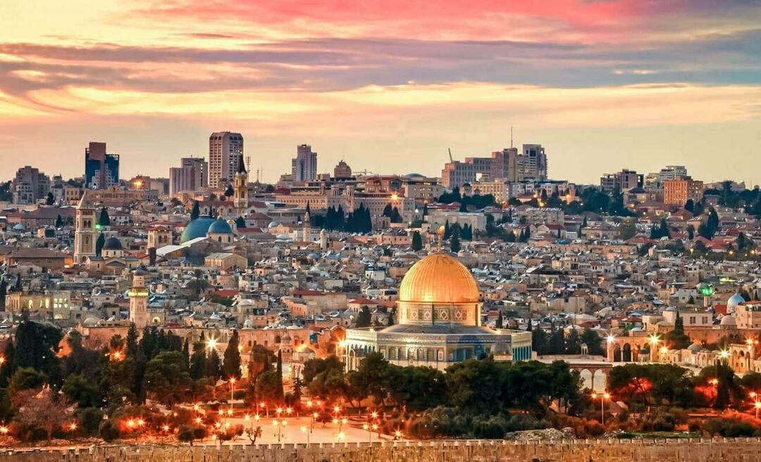História Jeruzalema. Prečo je Jeruzalem pre moslimov taký dôležitý?