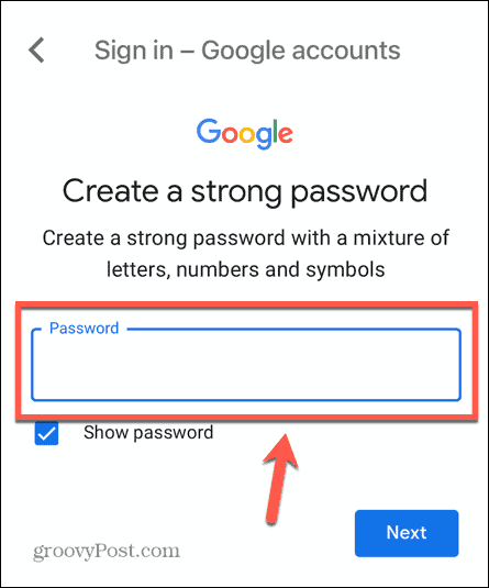 heslo detského účtu gmail