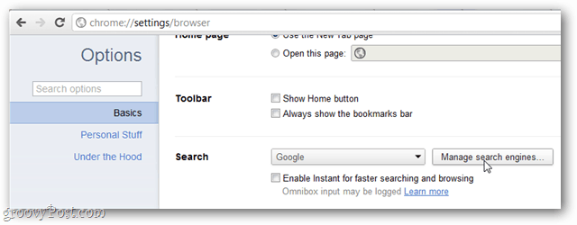základné informácie o prehliadači Google Chrome