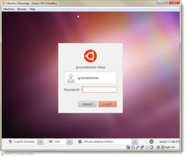 Ubuntu inštalácia je dokončená