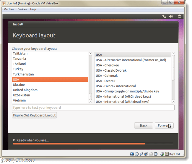 ubuntu rozloženie klávesnice