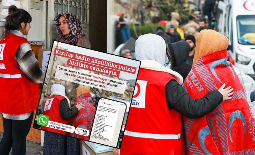 Nový prielom od tureckého Červeného polmesiaca: Zriadenie špeciálnej linky WhatsApp pre obete zemetrasenia