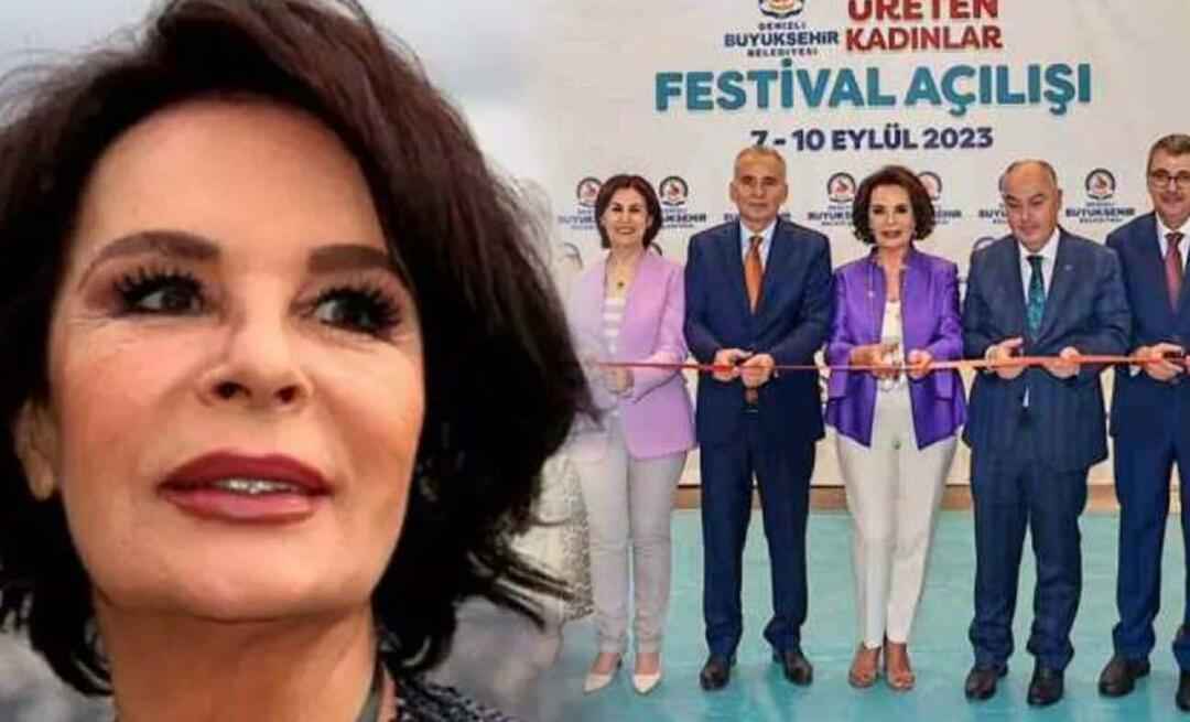 Otvorenie s Hülyou Koçyiğit! Na festivale produktívnych žien Denizli Metropolitan Municipality...