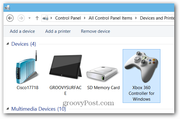 Zariadenia a tlačiarne radiča Xbox