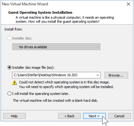 03 Inštalačný súbor Windows 10 ISO