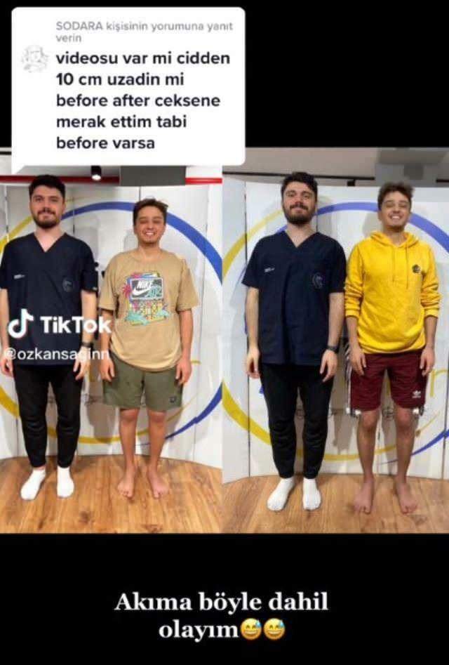 Özkan Sağın robil pred a po operácii