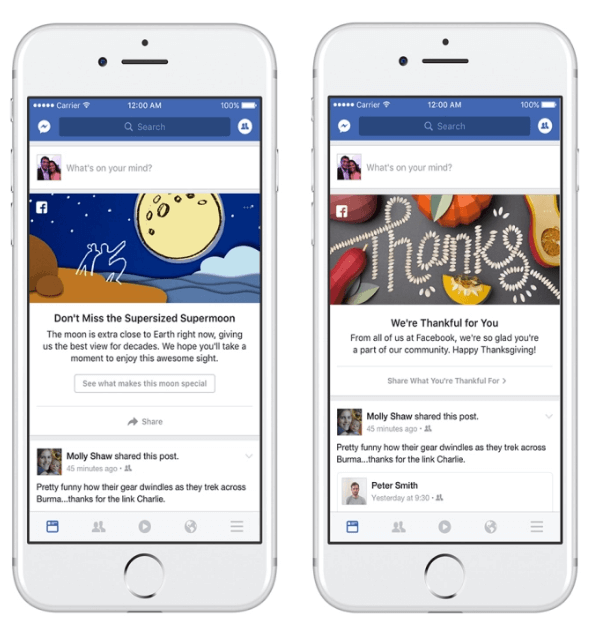 Spoločnosť Facebook predstavila nový marketingový program, ktorý má pozvať ľudí zdieľať a rozprávať sa o udalostiach a okamihoch, ktoré sa dejú v ich komunitách a na celom svete.
