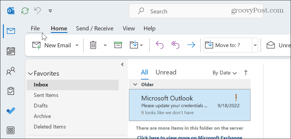 Vytlačte e-mail z programu Outlook