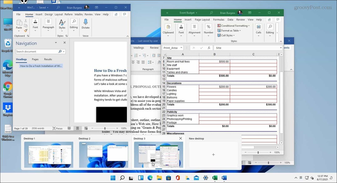 Ako používať virtuálne desktopy v systéme Windows 11